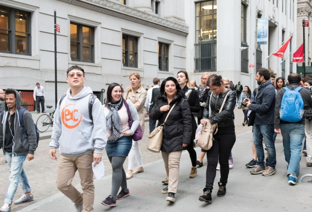 sejour linguistique adultes New York école de langue EC New York